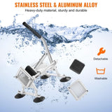 VEVOR Commercial Slicer, 1/4 inch Fruit Slicer, Stainless Steel and Aluminum Alloy V952-FQQPJWS14INCM6M4PV0