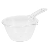 3Pcs Transparent Pet Kitchen Water Ladle for Home Use V1369-AZ3-W-17367
