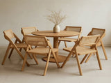 Levede 6X Dining Chairs Foldable Accent CH1080-2-NTX3