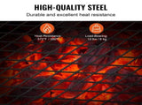 Folding Campfire Grill Portable Camping Fire Pit Steel Outdoor BBQ Picnic V952-ZDYYKJZDG18120J5TV0