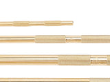 Drift Punch Set Knurled 1/4inch 3/8inch 1/2inch 5/8inch 3/4inch Brass Drift Punch Tool for V1294-YM0901-3114240080411