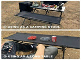 Folding Double Camping Stool Black V728-OBA1005008919478327