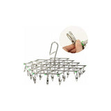 Stainless Steel Drying Racks With 35 Clothes Pegs For Socks, Shorts, Underwear And Baby Clothes V1188-MS-227-1608