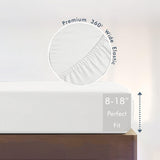 King Size Sheet, 100% Egyptian Cotton, Deep Pocket Premium Cotton Mattress Sheet,Double Bed V1189-LWWAL-20260401-05234