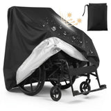 Electric Wheelchairs Cover Waterproof, 39.3 x 29.5 x 39.3 inch Heavy Duty Wheelchair Cover, Outdoor V1370-AZ4-14795