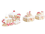 Xmas Train Three Part Resin Creative Cute Fade Resistant Xmas Train Figurine for Decoration V1294-YM0901-3115240108411