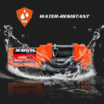 X-BULL Electric Winch 12v Synthetic Rope 4500LBS Wireless Remote ATV UTV 2041KG V211-AUEB-AXEW019