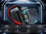 Car Jump Starter with Air Compressor, Hemingson 160PSI 3000A Portable Car Battery Jump Starter V413-HVJ02