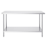 Stainless Steel Work Prep Table Commercial Worktable Food Prep 24x60x34in V952-CFBXGGZTLCWJPPGVSV0