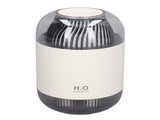 1000ml Air Humidifier Double Spray with Night Light USB Charging Mist Vaporizer for Home White V1294-YM0717-3113220184311