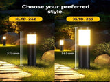 solar lawn lights, stainless steel outdoor lights, 3-LED garden lights, waterproof outdoor lights, V1102-124-10411-SIL1-1PCS