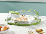 Microwave Splatter Cover Keep Freshness Avoid Tainting High Temperature Resistance Retractable Clear V1294-YM0901-3118240146211