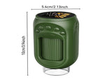 Dark green Portable Digital Microscope for - 1000x Magnification, 1.54 Inch Screen, 8 LED Lights, V888-ELOSUNG56292-1