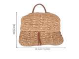 Straw Backpack Beach Backpack Backpack for Beach Woven Backpack Purse for Woven Backpack for V1369-AZ3-W-20271