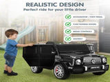 Kahuna Mercedes Benz AMG Licensed G63 Kids Electric Ride On Car Remote Control Dual 25W Motors CAR-G63-S306-BK