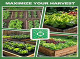 Seed Spacer Tool for Square Foot Gardens - Maximize Your Garden Space and minimize Weeds with This V1258-DP02-C-265
