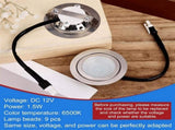 2pcs Range Light Bulbs, Stainless Steel Range LED Light Replacement Recessed Kitchen Range V1189-LWWAL-20260325-00076