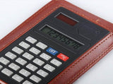 30 Sheets Notebook with 8 Digit Calculator A7 Memo Notepad for Office Working Study V1192-AZ-W-30886