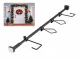 Jingle Jollys Christmas Garland Hook Hanger Wreath Fits 85-125CM Door No Drill XM-F-HOOK-GAR-110-BK