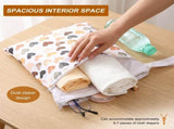 3Pcs Wet Dry Bags Spacious Inner Space Waterproof Wet Bag Portable and Easy To Clean for Baby Item V1366-AZ2-W-15040