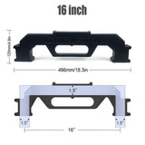 Woodworking Framing Spacer Tool with Bridge Design for Fast Stud Layout and Precise Spacing in Wall V1341-ZY-YJYQRRUN-16INCH-BLACK