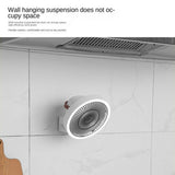 Household Wall-Mounted Small Fan Charging Multi-Functional Rechargeable Fan Portable Shaking V1369-AZ3-W-11765