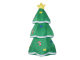 4.9FT Inflatable Xmas Tree LED Lighted 210T Polyester IP44 Water Resistant Blow Up Xmas Tree Yard V1294-YM0901-3115240123612