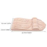 Carved Wood Corbel Bracket Khaki Solid Wood Shelf Brackets for Kitchen Is and Mantel Decoration V1366-AZ2-W-18242