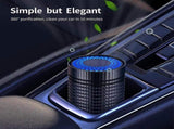 Car Air Purifier for Smoke, Mini Travel Quiet Personal Air Cleaner V1263-JX-4772