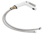 Faucet Hot Cold Mixing Water Tap Wash Basin Tap with Single Spout Long Handle for BathroomG9/16 V1294-YM0901-3112210055313