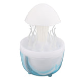 Mushroom Rotating Raindrop Humidifier 300ml Aromatherapy Essential Oil Diffuser with 7 Color Night V1294-YM0901-3113240348012