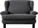 Stretch Armchair Sofa Cover Elastic Relax Fit Protector - Dark Gray V1263-JX-3536