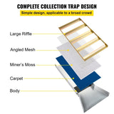 Aluminum Alloy Sluice Box, Compact 36" Mini Sluice Boxes for Gold, Lightweight Gold Sluice V952-TJGJJSLCX36MKK3D2V0