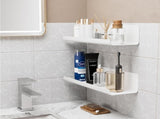 2 Pack Floating Shelves Wall Mounted, No Drilling Self Adhesive Wall Shelves for Bathroom, Living V1237-ZY00B0CXP7P6ZL