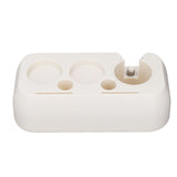 Coffee Tamper Station ABS Multifunctional Coffee Tamper Base Holder Stand for Home Beige V1294-YM0901-3118240172711