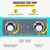 Knob Ultrasonic Cleaner 3L 40kHz Ultrasonic Cleaning Machine Knob Control Sonic Cleaner 304 V952-QXJSXNQXJ3L000001V3