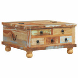 Coffee Table Reclaimed Wood 70x70x38 Cm 43_243978