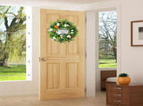 Easter Carrot Wreath Daisy Eucalyptus Wreath Indoor Outdoor Happy Easter Hanging Ornaments Home V1294-YM0523-10337126