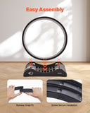 VEVOR Cat Exercise Wheel, 31.5 in, Large Cat Running Wheel with Secure Brake & Carpeted Runway, V952-SLMPBJHSPP315IBR5V0