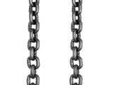 Chain Sling, 8 mm x 1m Chains with Hooks, G80 Engine Chain Hoist Lifts, 5 Ton Load Capacity V952-GLSJG80SZGL8MMX1MV0