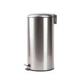 30L Pedal Bin with Stainless Steel and Plastic Construction V196-RB130