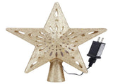 Snowflake Projector Lamp LED Rotating Christmas Tree Toppers Light Home DecorationUS Plug 120V V1294-YM0901-3119200145511