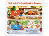 8 Qt 6 Pack Rectangle Chafing Dish Buffet Set Fullsize Pan Stainless Steel V952-ZFXBXGSTGK6JYRMTSV0