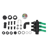 Agricultural Pesticide Sprayer with Shut Off Valve Pressure Gauge 3 Way Garden Hose V1294-YM0901-3111230162411