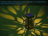 6-Pack Solar Garden Lights Waterproof Warm White LED Outdoor Lights Black Shell V1188-MS-710-178