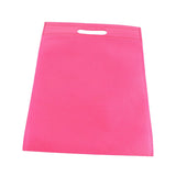 50Pcs Die Cut Non Woven Bags Eco Friendly Flat Mouth Tote Bags Non Woven Fabric Garment Bags Rose V1294-YM0718-3117220210413