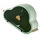 Tissue Holder Wall Mounted Side Hooks Waterproof Simple Fashionable Tissue Box for Bathroom Avocado V1294-YM0716-3112220045914