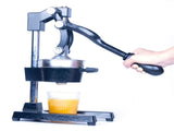 Heavy Duty Commercial Cast Iron Manual Juice Press Citrus Juicer for Oranges, Lemons, Pomegranates V324-JPRESS-MA