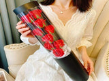 Soap Rose Flower Bouquet Box Artificial Rose Flowers Rose Petal Bouquet Tube Valentine's Day V1294-YM0714-10332764