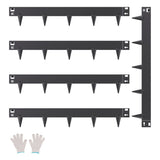 VEVOR Steel Landscape Edging 5 Packs 39 x 3in Rust-Resistant Pathway Divider V952-DXGJSPZ5PCS334RZOV0